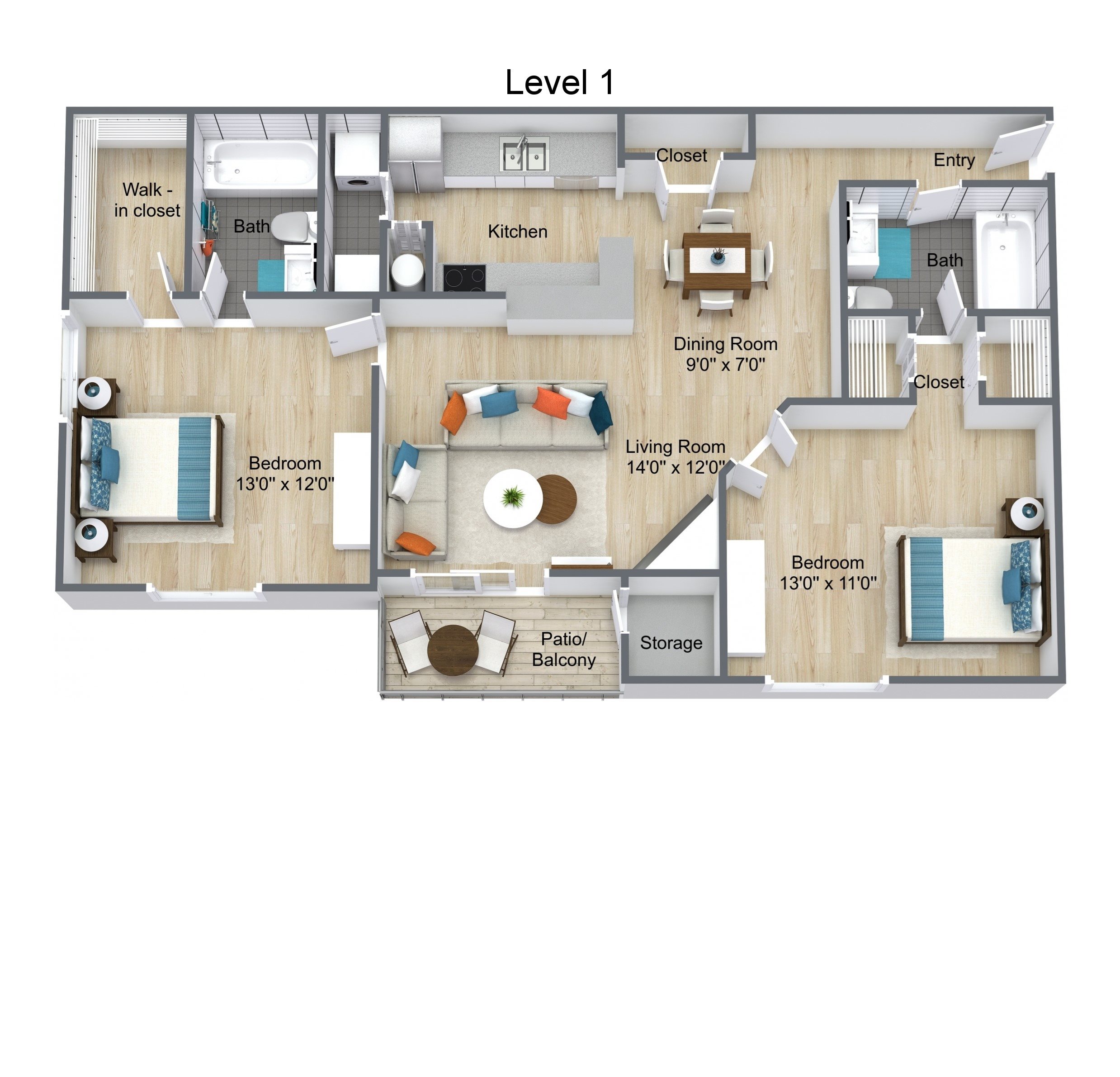 The Woods Floor Plan 3
